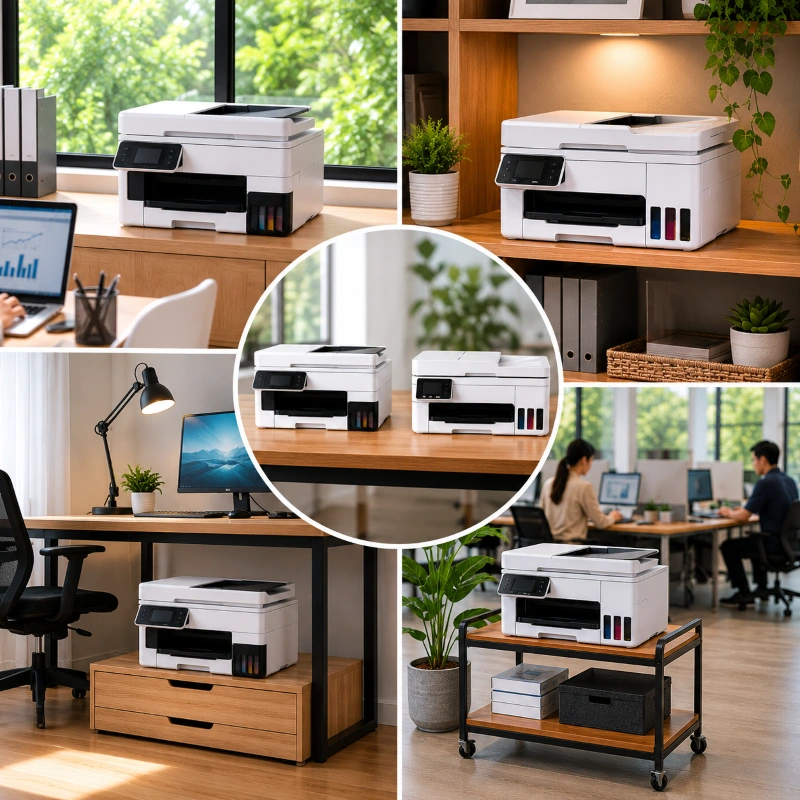 Epson L6584 vs Canon GX4040, Fleksibilitas Penempatan Printer