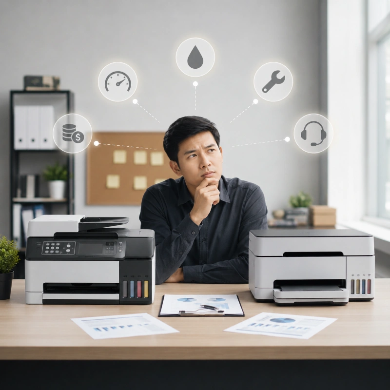 Epson L6576 vs Canon GX6020, Hal yang Sering Terlupakan Saat Memilih Printer untuk Bisnis