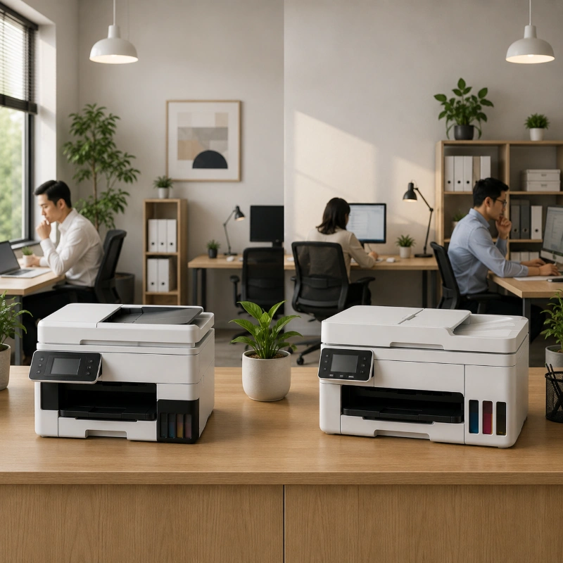 Epson L6584 vs Canon GX4040, Kenyamanan di Lingkungan Kerja