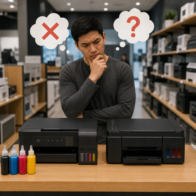 Epson L5198 vs Canon G4810, Kesalahan yang Sering Dilakukan Saat Membeli Printer