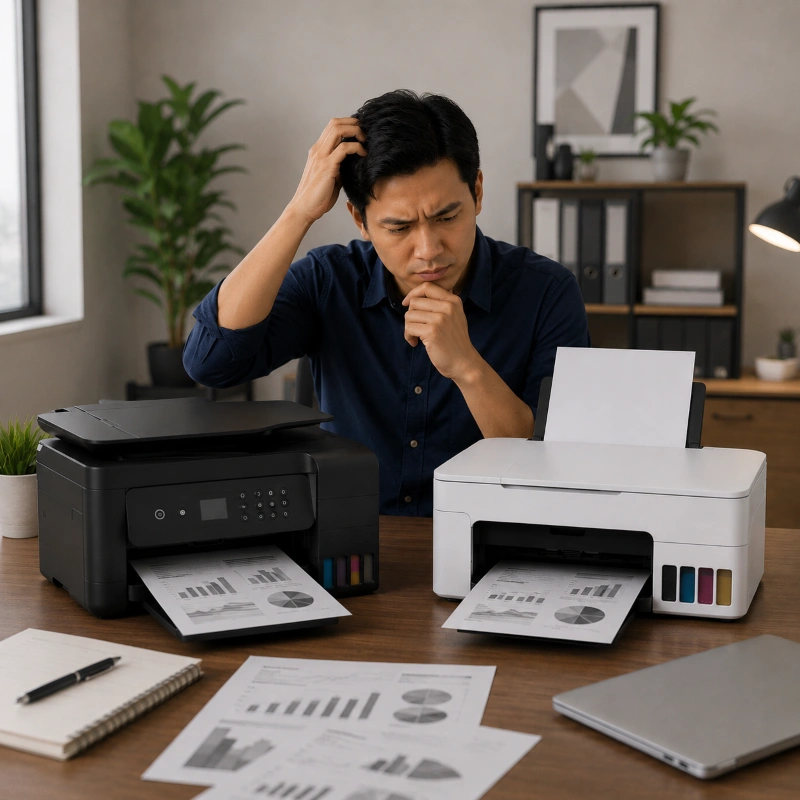 Epson L5297 vs Canon GX1020, Kesalahan yang Sering Dilakukan Saat Membeli Printer
