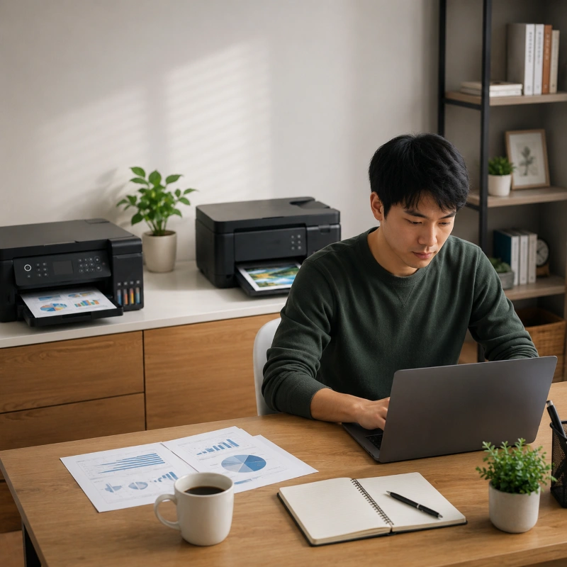 Epson ET-4850 vs Canon GX1050, Kesesuaian untuk Kerja Remote & WFH