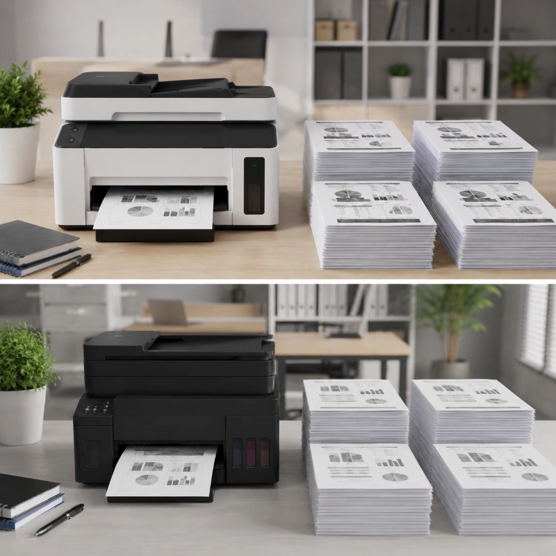 Epson M2140 vs Canon GM4070, Kualitas Konsistensi Cetak (Bukan Sekali Cetak Aja)