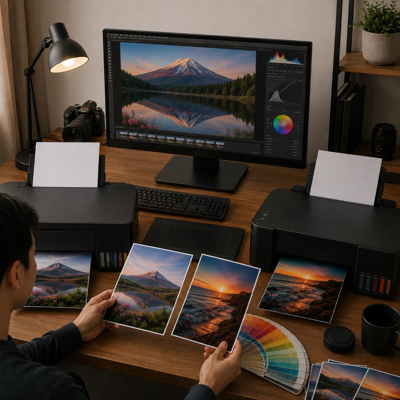 Epson L8180 vs Canon G670, Kualitas Warna di Dunia Editing Foto