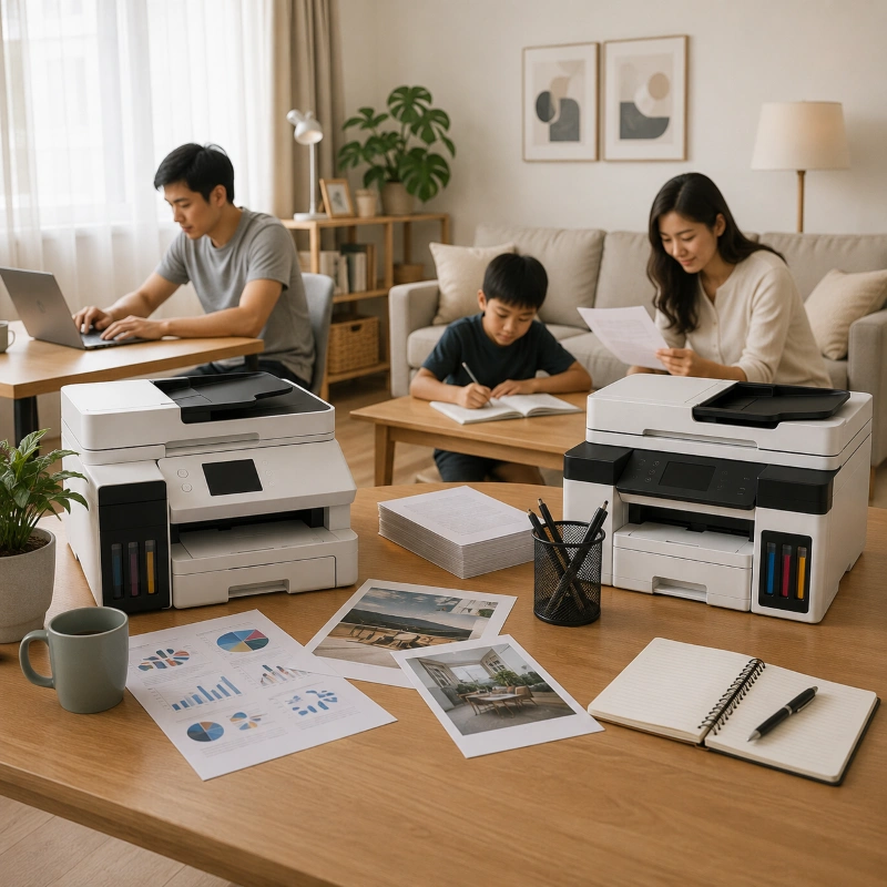 Epson ET-5880 vs Canon GX6050, Nilai Praktis dalam Kehidupan Sehari-hari