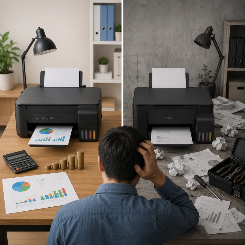 Epson L5290 vs Canon G3570, Pengaruh Biaya Tidak Langsung