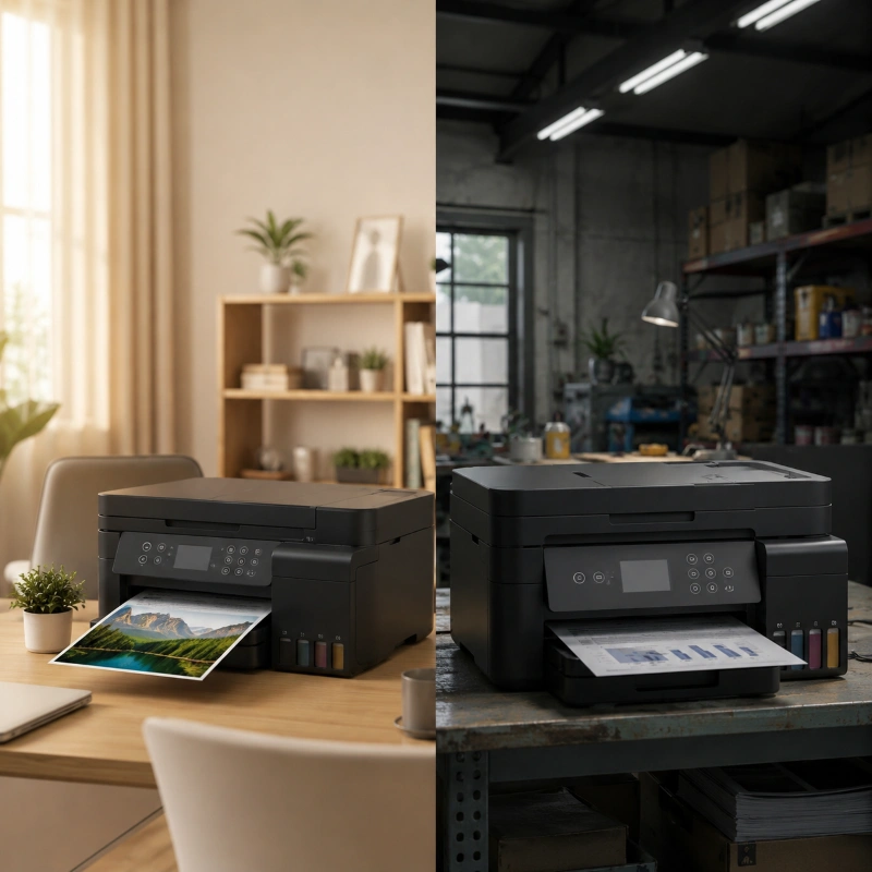 Epson L6160 vs Canon G6050, Pengaruh Lingkungan Penggunaan