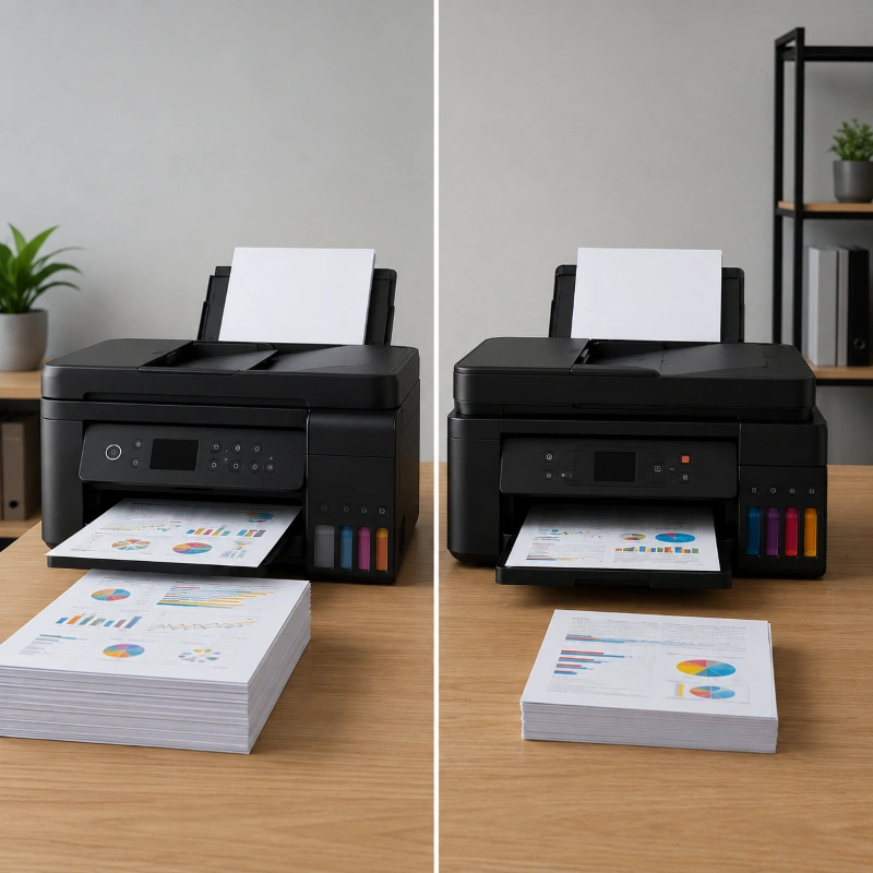 Epson L6170 vs Canon G7050, Pentingnya Kapasitas Kertas untuk Produktivitas