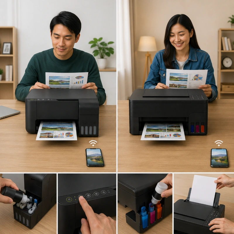 Epson L3550 vs Canon G3570, Perbandingan dari Sudut Pengalaman Pengguna