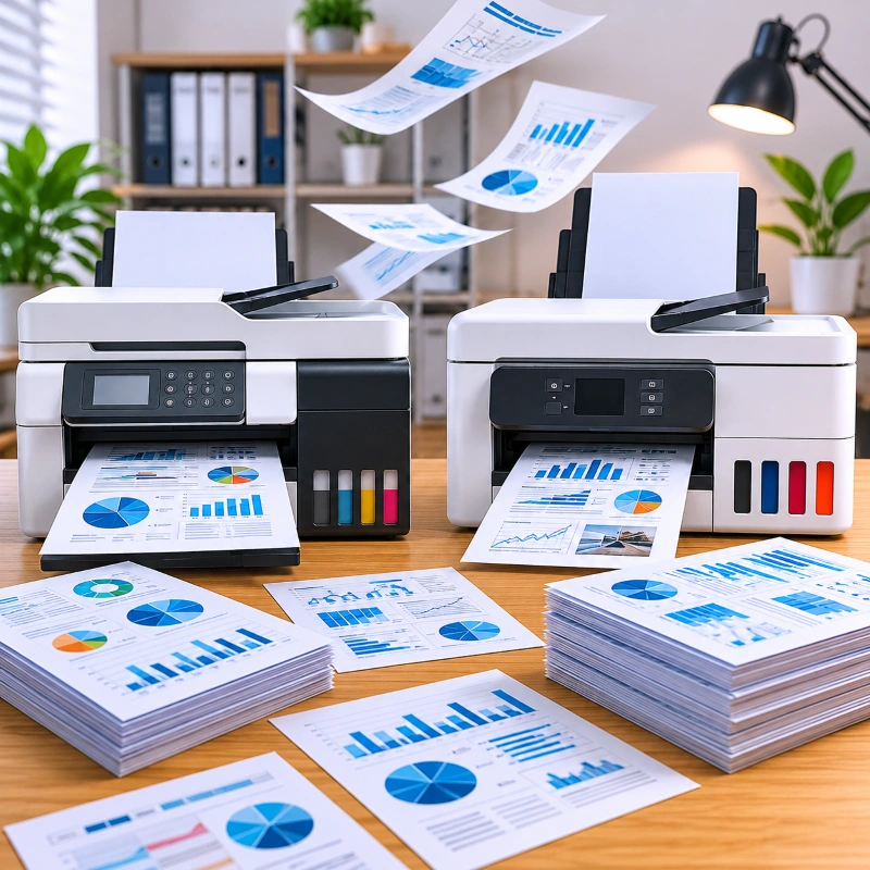 Epson L6494 vs Canon GX3040, Performa untuk Cetak Dokumen