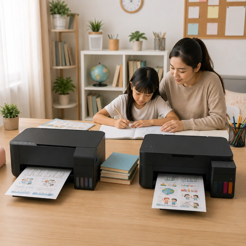 Epson L3213 vs Canon G3430, Printer untuk Belajar dari Rumah dan Kebutuhan Pendidikan
