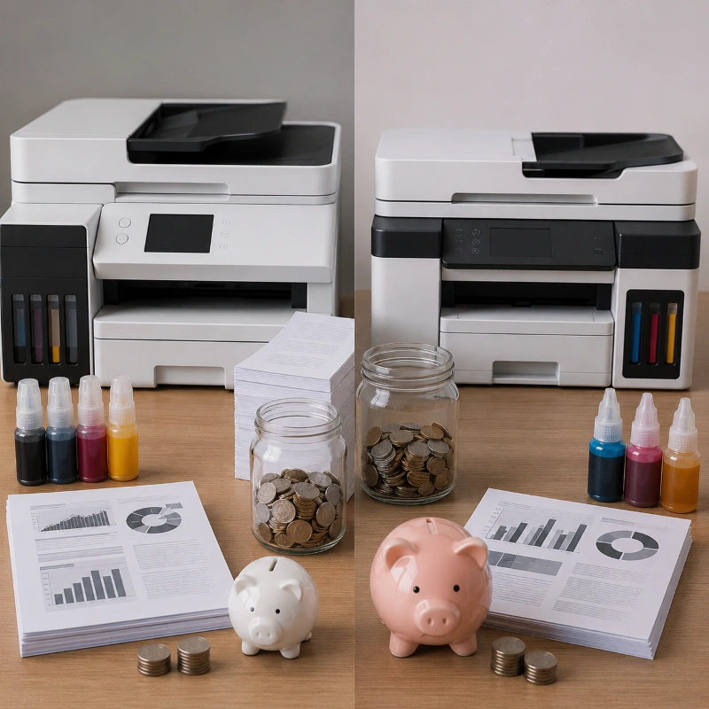 Epson ET-5880 vs Canon GX6050, Soal Hemat Tinta dan Biaya Jalan