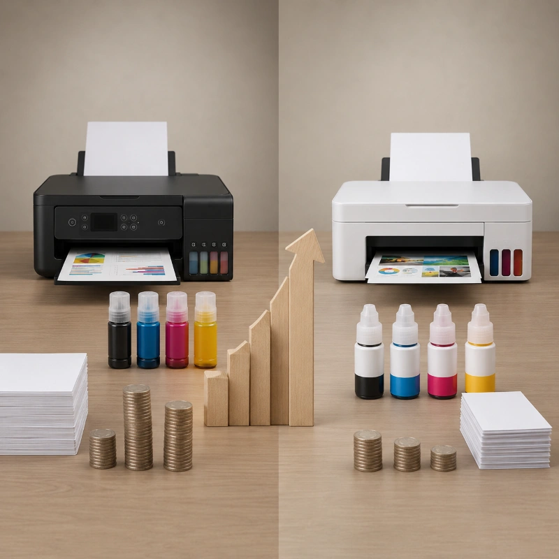 Epson L6276 vs Canon GX2020, Soal Hemat Tinta dan Biaya Operasional