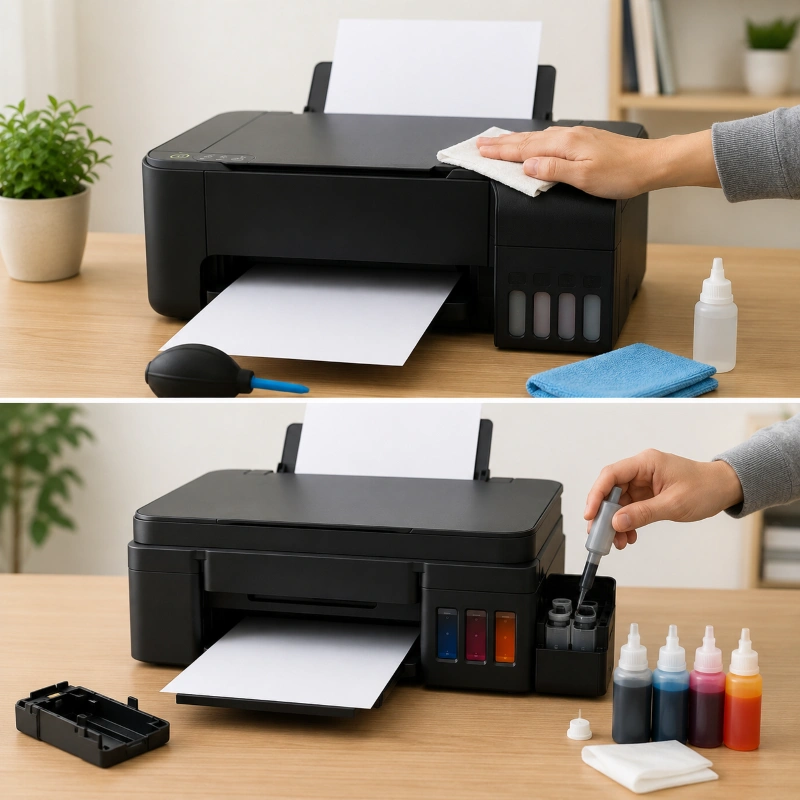 Epson L3111 vs Canon G2810, Tips Agar Printer Tetap Awet dan Tidak Cepat Rusak