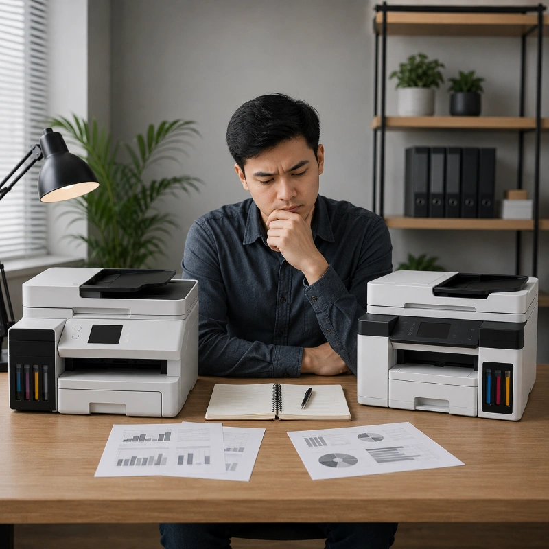 Epson ET-5880 vs Canon GX6050, Tips Biar Nggak Salah Pilih 