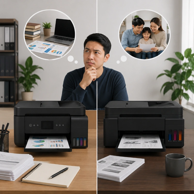Epson L6190 vs Canon G6080, Tips Memilih Printer Sesuai Kebutuhan Sehari-hari