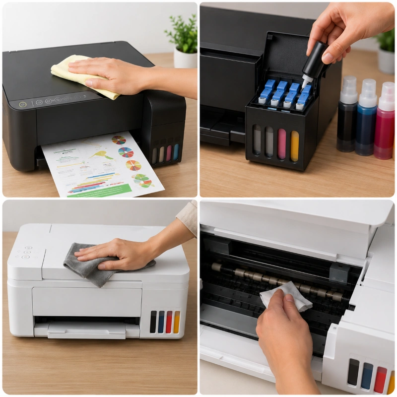 Epson L3263 vs Canon G3470, Tips Merawat Printer Agar Tetap Awet