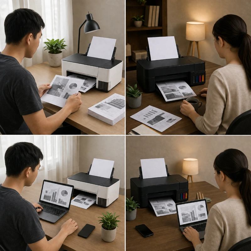 Epson M1100 vs Canon GM2010, Adaptasi dengan kebiasaan pengguna
