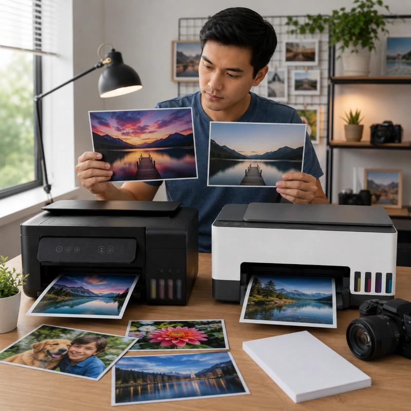 Epson L4260 vs HP Smart Tank 670, Apakah Printer Ini Cocok untuk Mencetak Foto?