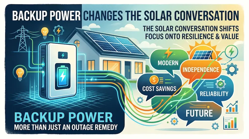 Backup Power Changes the Solar Conversation