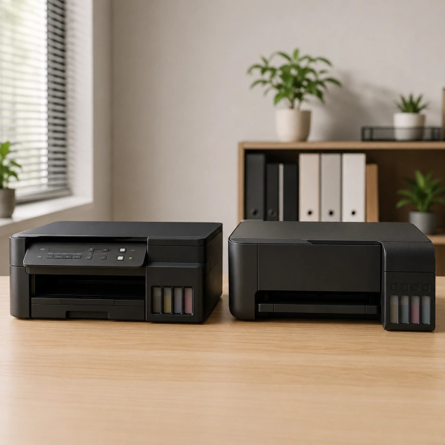 Brother DCP-T420W vs Epson L3210, Brother DCP-T420W vs Epson L3210 Mana yang Lebih Bagus? Simak Perbandingan Lengkap Sebelum Beli!