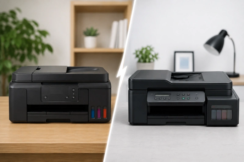 Canon G4770 vs Brother DCP-T820DW, Canon G4770 vs Brother DCP-T820DW Jangan Beli Sebelum Tahu Perbedaan Kedua Printer Ini!