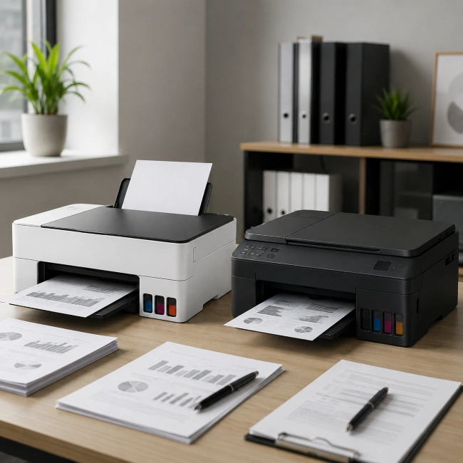 Canon GX1070 vs Brother DCP-T420W, Canon GX1070 vs Brother DCP-T420W Mana Printer Ink Tank Terbaik untuk Rumah, Kantor, dan Bisnis Kecil?