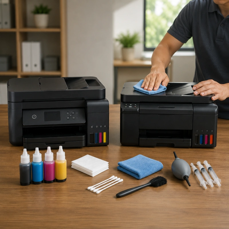 Epson EcoTank ET-3856 vs Canon PIXMA G4280, Cara Merawat Printer Agar Tetap Awet dan Berfungsi Maksimal
