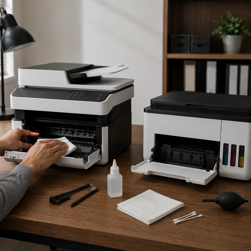 Epson M3180 vs Canon MAXIFY GX1070, Cara Merawat Printer Supaya Awet