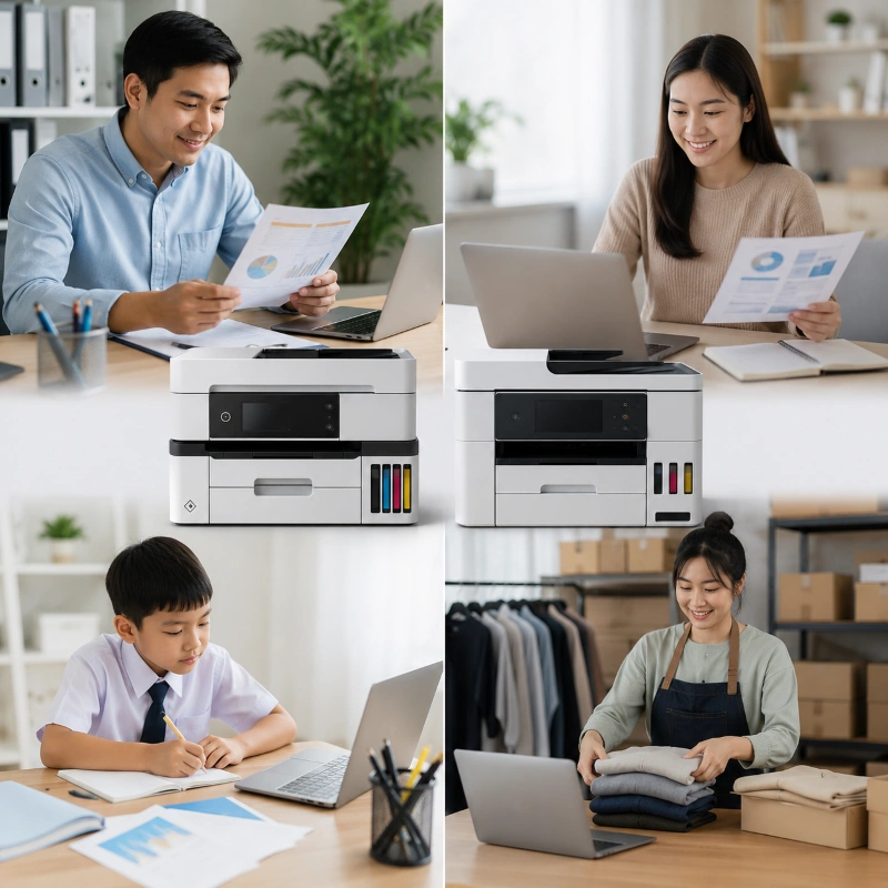 Epson L6580 vs Canon GX8040, Cocok Digunakan Siapa Saja?