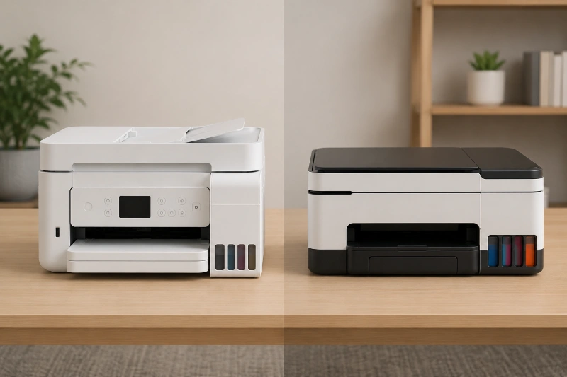 Epson ET-4856 vs Canon GX1070, Epson ET-4856 vs Canon GX1070 Pilih yang Mana Biar Gak Salah Beli? Ini Perbandingan Lengkapnya!