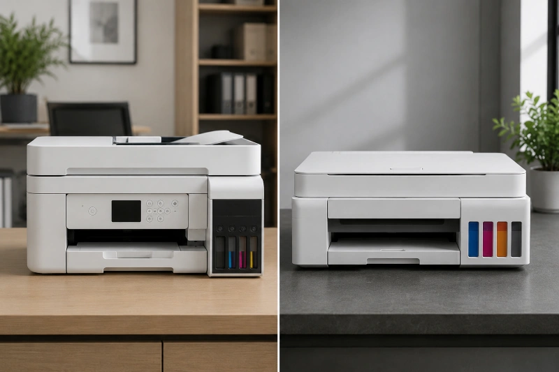 Epson ET-5180 vs Canon GX3070, Epson ET-5180 vs Canon GX3070 Jangan Beli Sebelum Tahu Bedanya yang Bikin Kaget Ini!