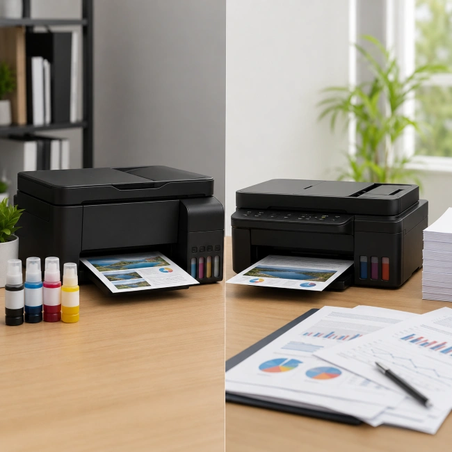 Epson EcoTank L3566 vs Canon PIXMA G4280, Epson EcoTank L3566 vs Canon PIXMA G4280 Jangan Beli Sebelum Tahu Perbedaan, Fitur, dan Pilihan Terbaiknya