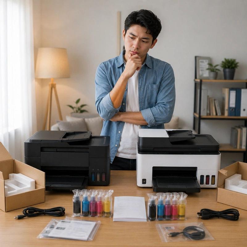 Epson L14150 vs Canon GX5540, Epson L14150 vs Canon GX5540 untuk Pengguna yang Baru Membeli Printer