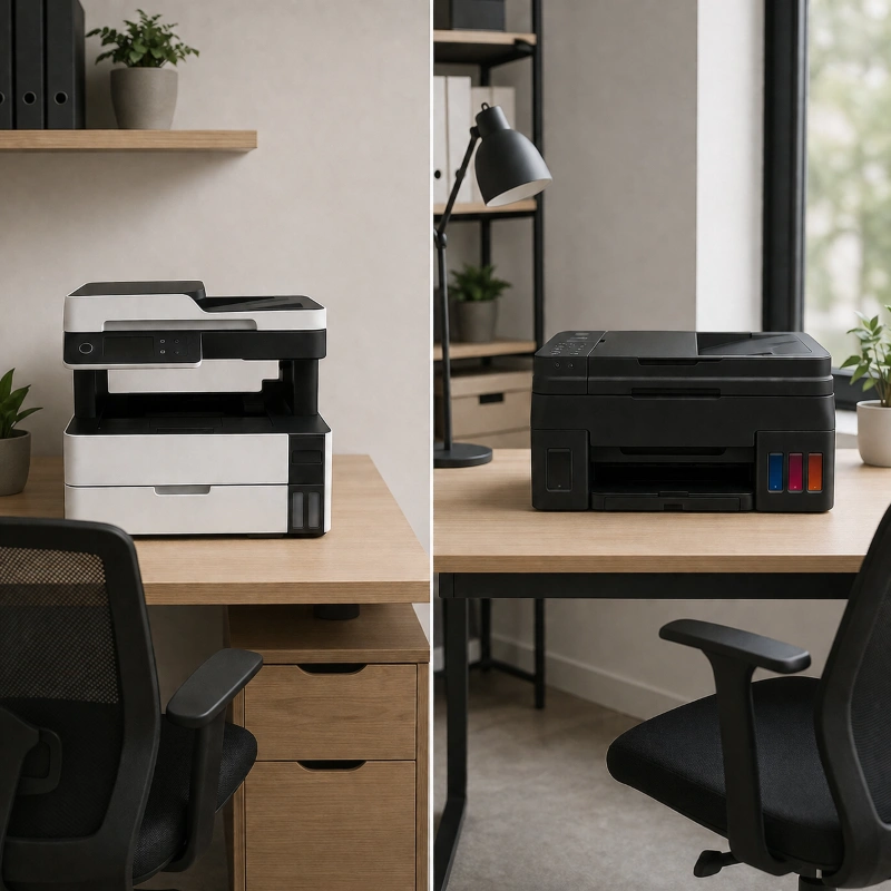 Epson M2170 vs Canon GM4010, Faktor Ruang Kerja dalam Memilih Printer