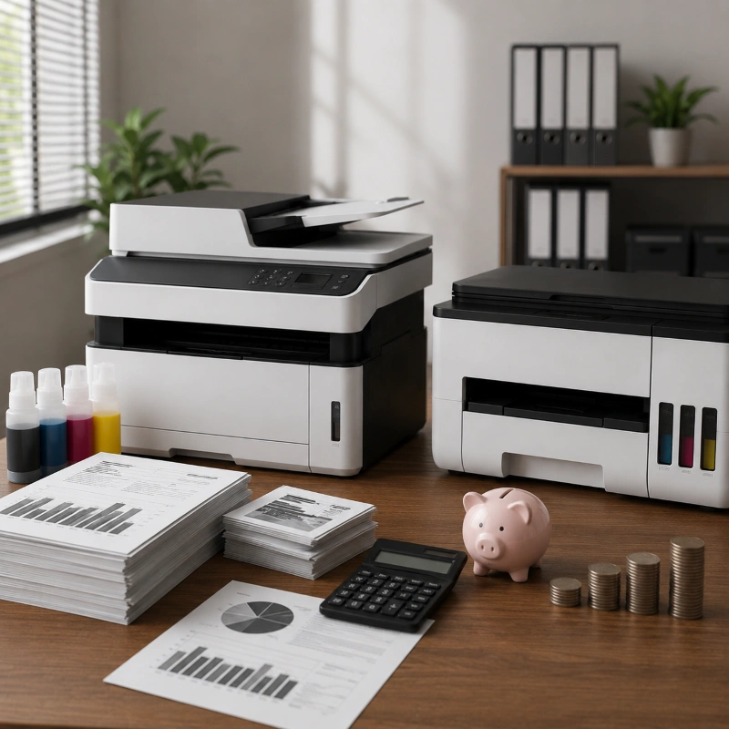Epson M3180 vs Canon MAXIFY GX1070, Faktor yang Membuat Biaya Cetak Lebih Hemat