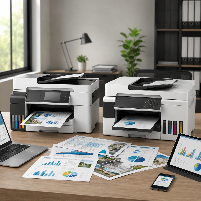 Epson EcoTank ET-5886 vs Canon MAXIFY GX7050, Fitur Multifungsi yang Membantu Produktivitas