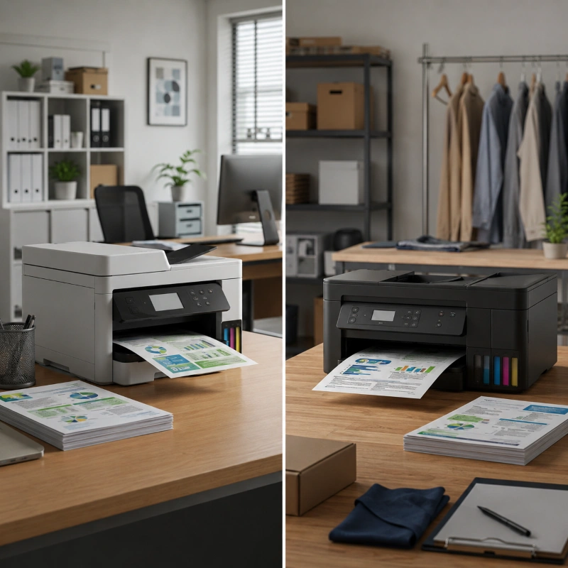 Epson ET-5885 vs Canon GX6070, Gambaran Penggunaan di Dunia Nyata