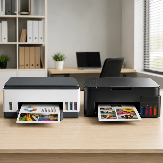 HP Smart Tank 670 vs Canon G3770, HP Smart Tank 670 vs Canon G3770 Mana yang Lebih Bagus? Simak Perbandingan Lengkap Sebelum Membeli