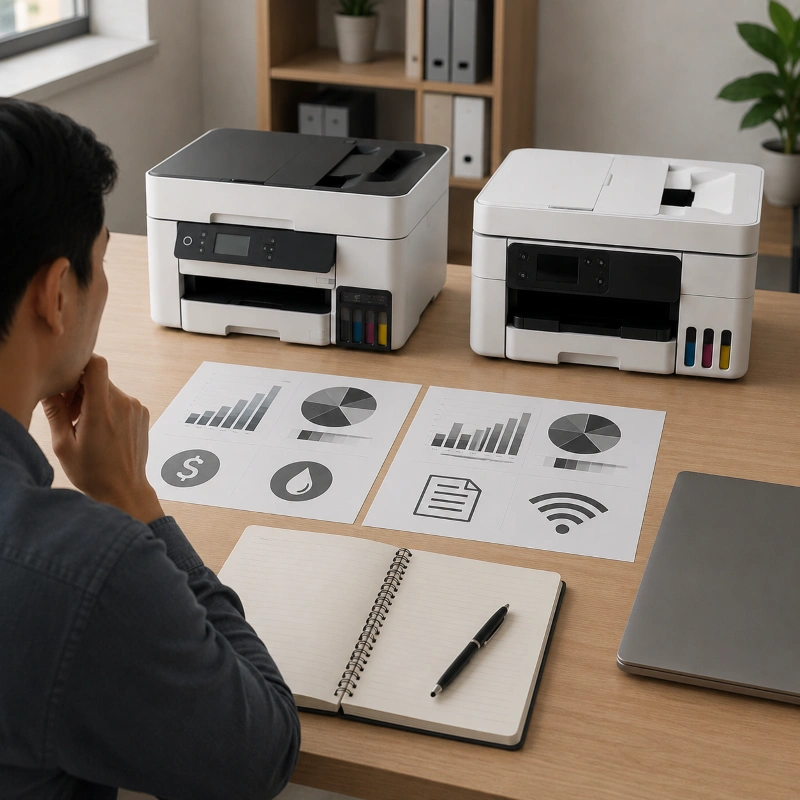 Epson EcoTank ET-5170 vs Canon MAXIFY GX3050, Hal yang Perlu Dipertimbangkan Sebelum Memilih Printer