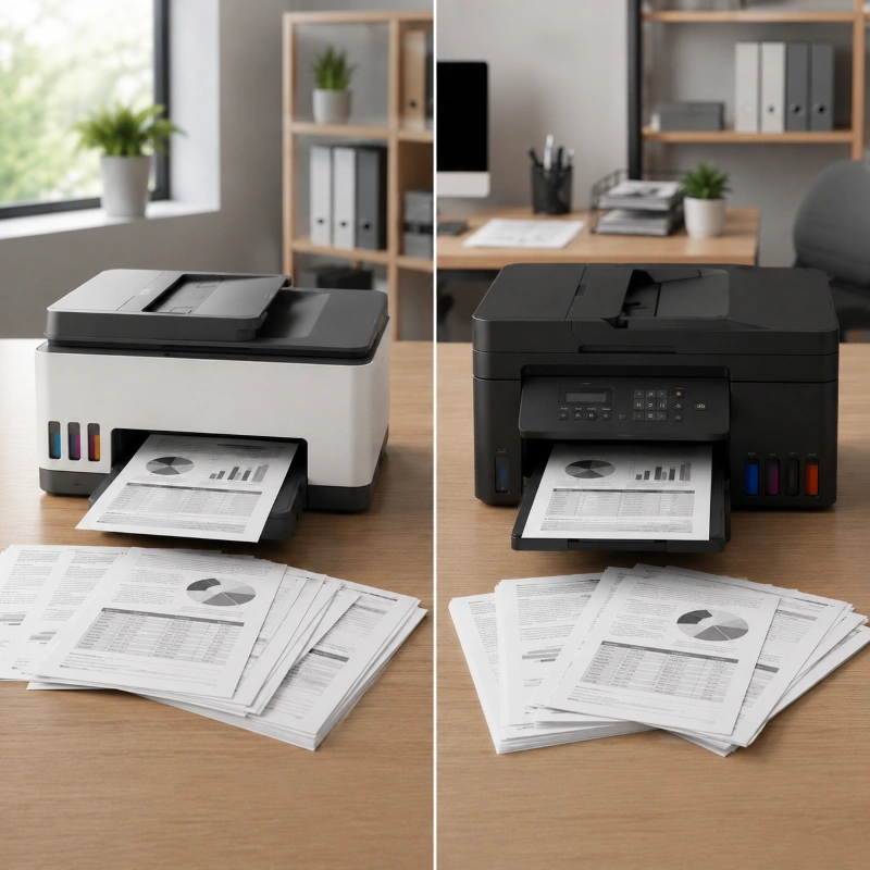 HP Smart Tank 790 vs Canon G4770, Kecepatan Cetak untuk Aktivitas Harian
