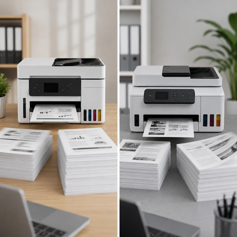 Epson EcoTank ET-4855 vs Canon MAXIFY GX2050, Kecepatan Cetak yang Mendukung Aktivitas Harian