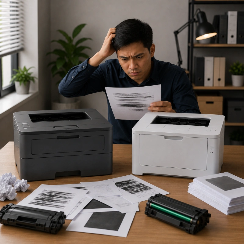 Brother HL-L2460DW vs Pantum BP2300W, Kesalahan yang Masih Sering Dilakukan Pengguna