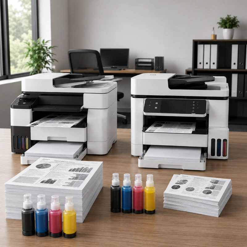 Epson EcoTank ET-5855 vs Canon MAXIFY GX6050, Keunggulan Menggunakan Printer dengan Kapasitas Besar
