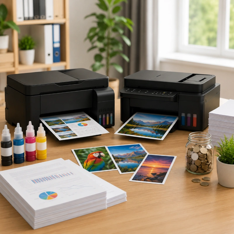 Epson EcoTank L3566 vs Canon PIXMA G4280, Keuntungan Memilih Printer dengan Sistem Tangki Tinta