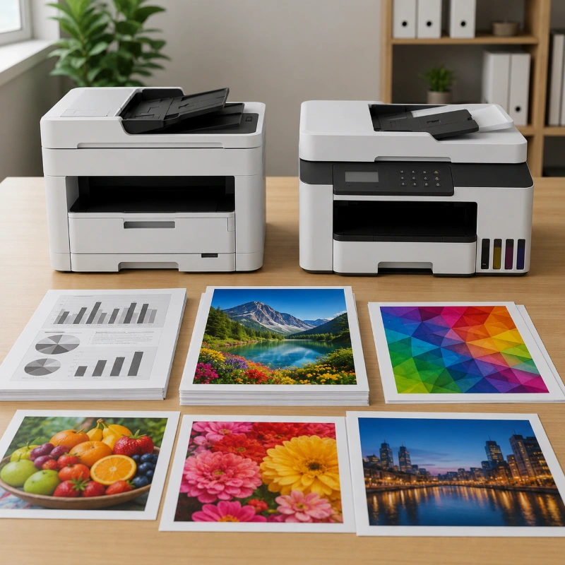 Epson WF-C4310 vs Canon GX5540, Kualitas Hasil Cetak Dokumen dan Warna