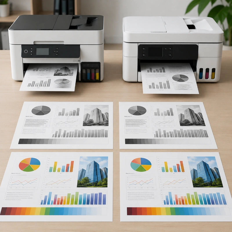 Epson EcoTank ET-5170 vs Canon MAXIFY GX3050, Kualitas Hasil Cetak untuk Kebutuhan Dokumen
