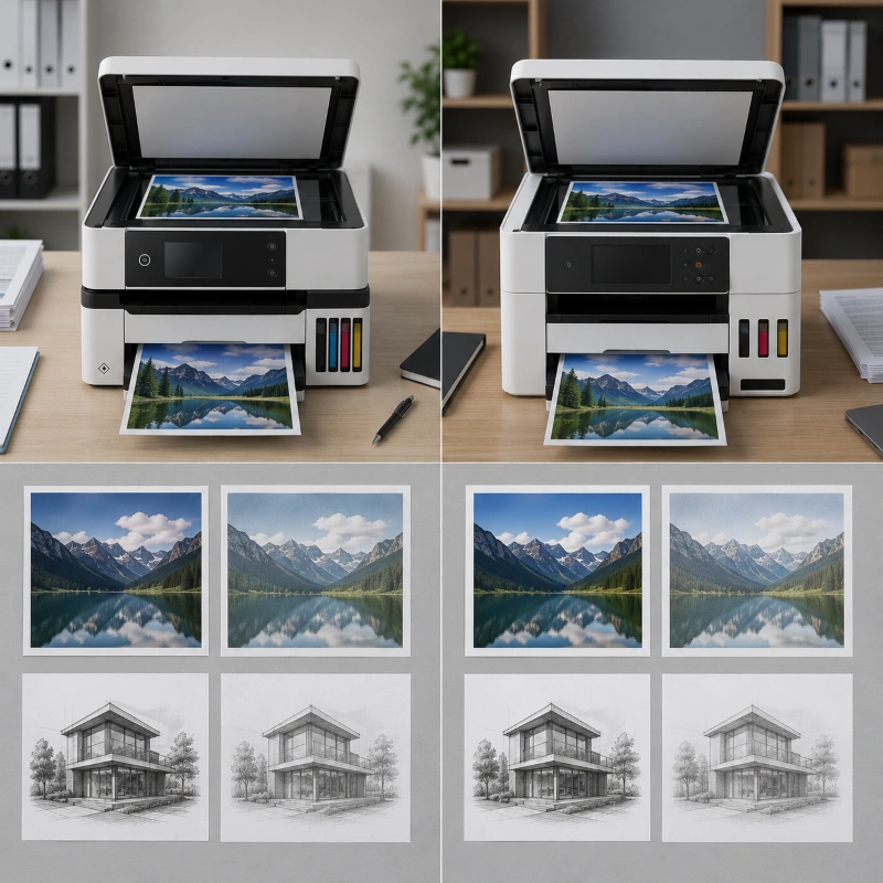Epson L6580 vs Canon GX8040, Kualitas Scan dan Copy yang Sering Diabaikan