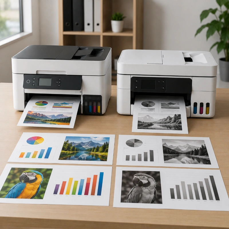 Epson EcoTank ET-5170 vs Canon MAXIFY GX3050, Kualitas Warna dan Kebutuhan Cetak Dokumen
