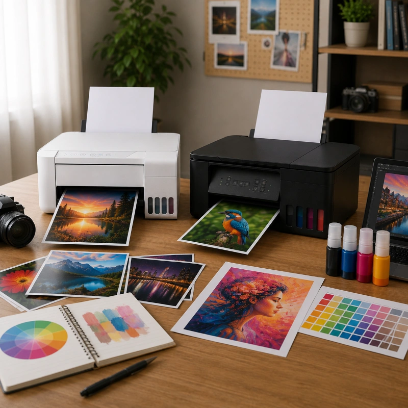 Epson EcoTank ET-2856 vs Canon PIXMA G3270, Kualitas Warna untuk Dokumen Kreatif
